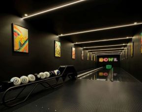 Bowling alley at The Westminster London, Curio Collection By Hilton.