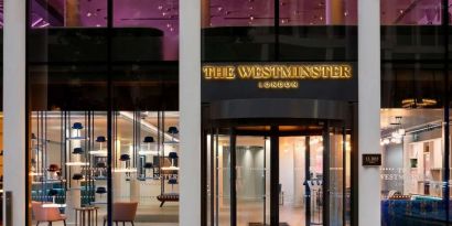 Hotel exterior at The Westminster London, Curio Collection By Hilton.
