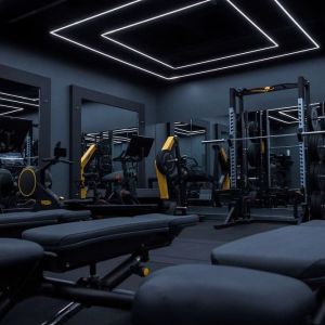 Fitness center available at Hilton Bournemouth.   