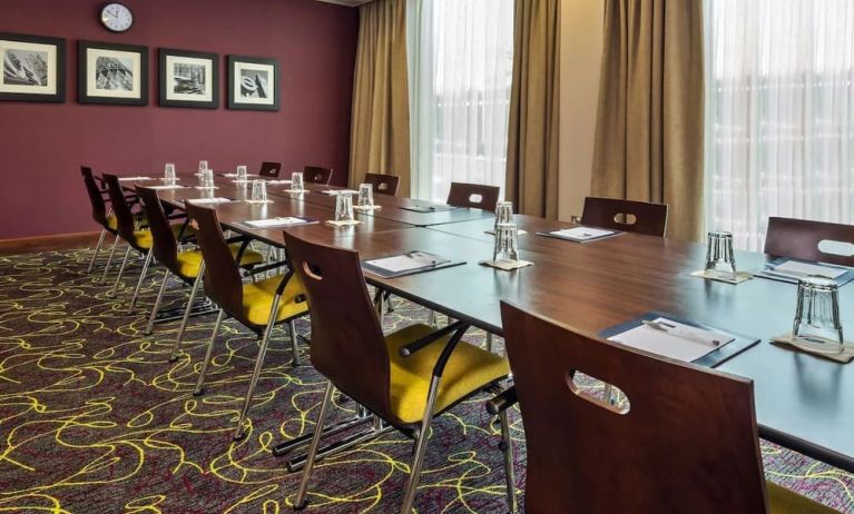 Professional meeting room at Hampton By Hilton London Luton Airport.