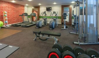 Fitness center available at Hampton By Hilton London Luton Airport.