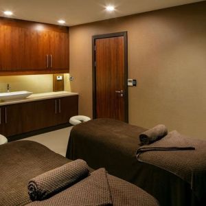 Couple treatment room available at DoubleTree By Hilton Hotel & Spa Chester. 