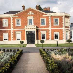 Hotel exterior at DoubleTree By Hilton Hotel & Spa Chester.
