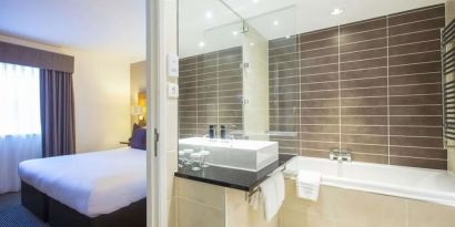 Day use room with tub at DoubleTree By Hilton Hotel & Spa Chester.