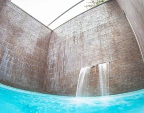 Refreshing outdoor pool at DoubleTree By Hilton Hotel & Spa Chester.