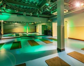 Yoga room available at DoubleTree By Hilton Hotel & Spa Chester.