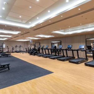 Fitness center available at Hilton London Metropole. 