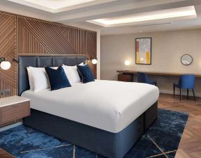 Stylish day use room at Hilton London Metropole.