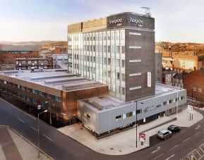 Hotel exterior at Hampton By Hilton Sheffield.