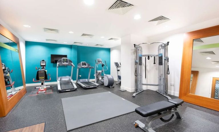 Fitness center available at Hampton By Hilton Sheffield. 