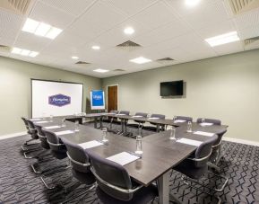 Professional meeting room at Hampton By Hilton Sheffield. 