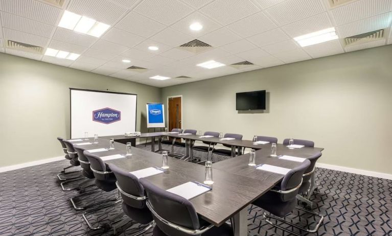 Professional meeting room at Hampton By Hilton Sheffield. 