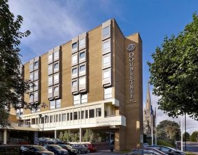 Hotel exterior at DoubleTree By Hilton Bristol City Centre. 