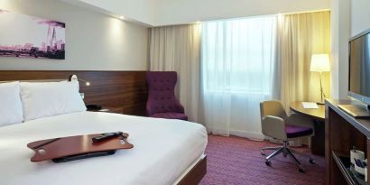 Romantic day use room at Hampton By Hilton London Gatwick Airport.