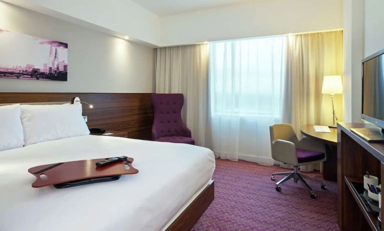 Romantic day use room at Hampton By Hilton London Gatwick Airport.