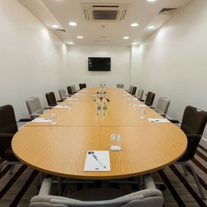 Professional meeting room at Hampton By Hilton London Gatwick Airport.