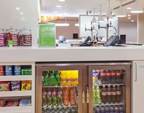 Convenience store at Hampton By Hilton London Gatwick Airport.