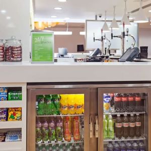 Convenience store at Hampton By Hilton London Gatwick Airport.