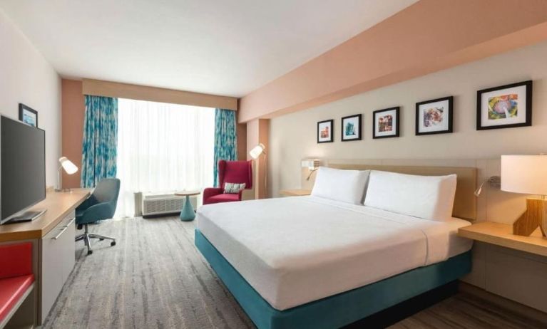 Day use room with natural light at Hilton Garden Inn Nashville West End Avenue.