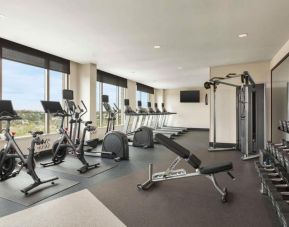 Fitness center at Hilton Garden Inn Nashville West End Avenue.