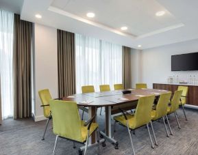 Meeting room at Hampton By Hilton London Stansted Airport.