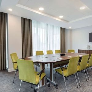 Meeting room at Hampton By Hilton London Stansted Airport.