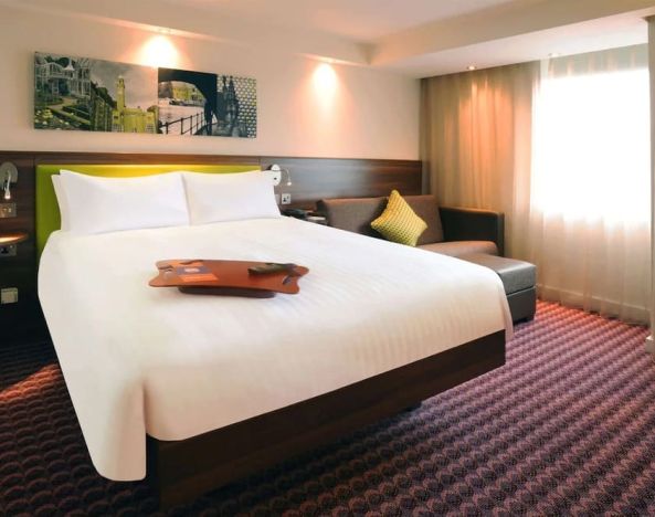 Day use room with natural light at Hampton By Hilton Birmingham Broad Street.