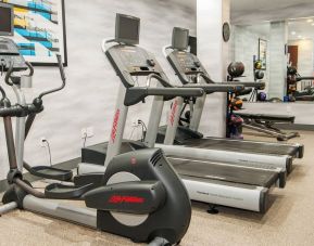 Fitness center at Fairfield Inn & Suites New York Brooklyn.