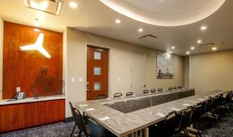 Professional meeting room at Fairfield Inn & Suites New York Brooklyn.