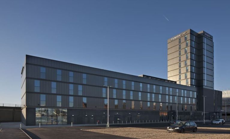 Hotel exterior at Hampton By Hilton Leeds City Centre.
 