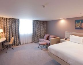 Spacious day use room at Hampton By Hilton Leeds City Centre.
 