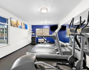 Fitness center at Comfort Inn & Suites Nashville.