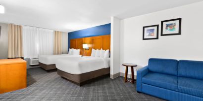 Spacious day use room at Comfort Inn & Suites Nashville.