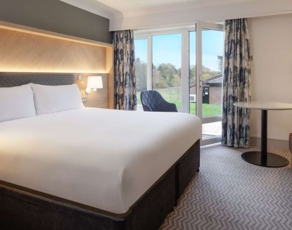 Day use room with natural light at Hilton Cobham.