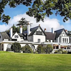 Hotel exterior at Hilton Cobham.