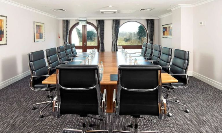 Professional meeting room at Hilton Cobham.