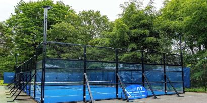 Sport court available at Hilton Cobham.