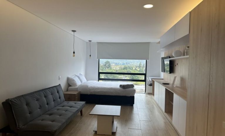 Apartaestudio Con Jacuzzi Privado Y Vistas A Las Montañas, Bogota