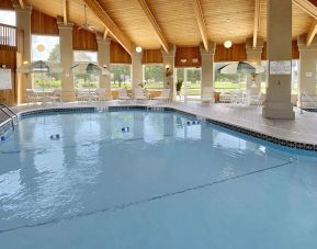 Large indoor pool at Baymont By Wyndham Pella.