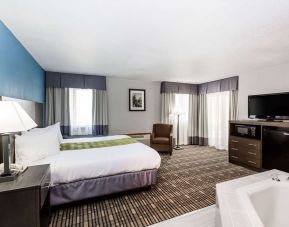 King room with natural light at Baymont By Wyndham Pella.