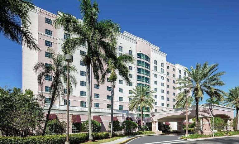 Hotel exterior at DoubleTree By Hilton Sunrise.