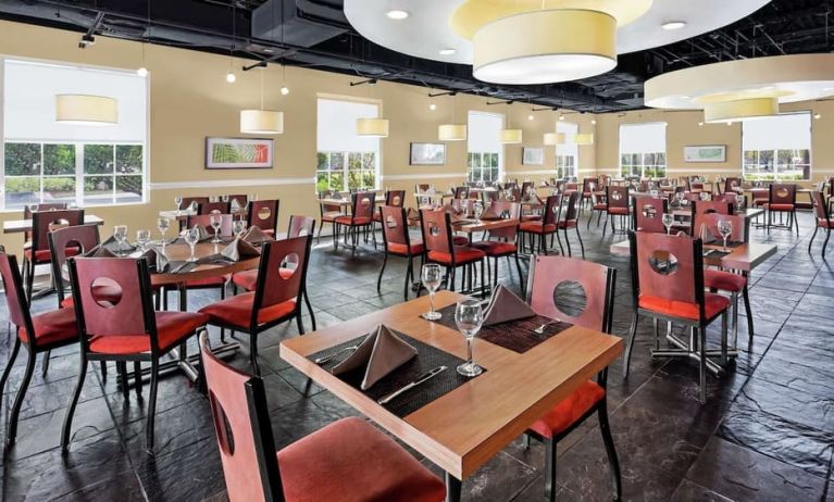 Dining area at DoubleTree By Hilton Sunrise.