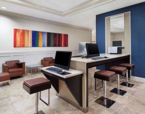 Business center available at DoubleTree By Hilton Sunrise.