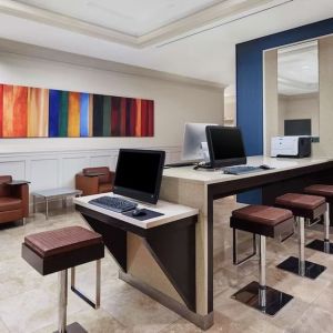 Business center available at DoubleTree By Hilton Sunrise.