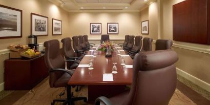 Professional meeting room at DoubleTree By Hilton Sunrise.