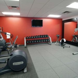 Fitness center available at DoubleTree By Hilton Sunrise.