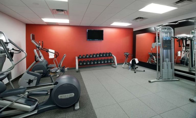 Fitness center available at DoubleTree By Hilton Sunrise.