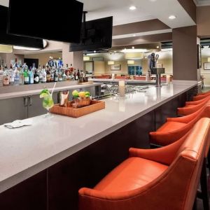 Hotel bar at DoubleTree By Hilton Sunrise.