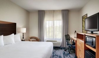 Day use room with work desk at Fairfield Inn & Suites By Marriott Tallahassee Central.