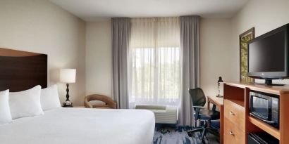 Day use room with work desk at Fairfield Inn & Suites By Marriott Tallahassee Central.